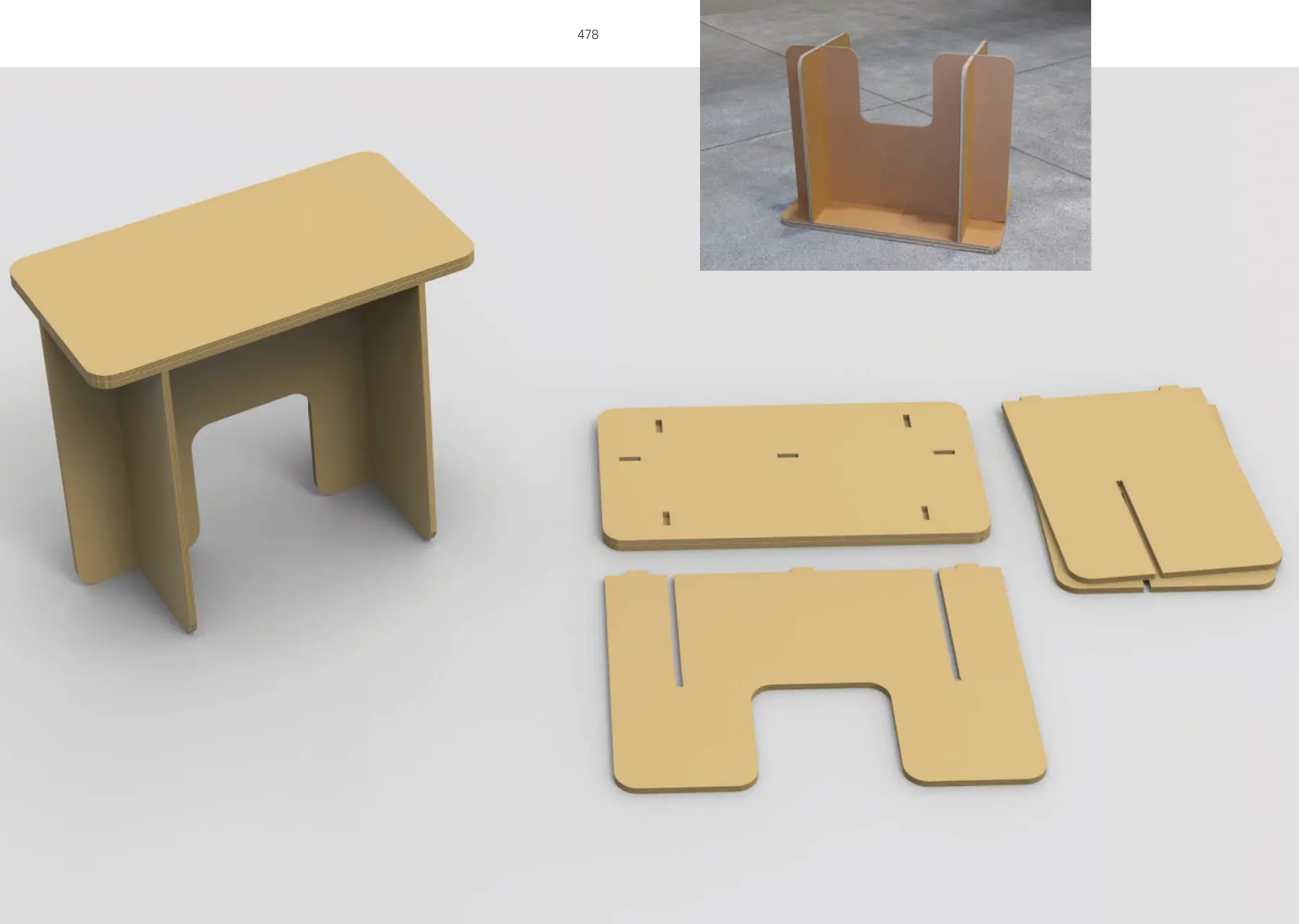Reinforced Cardboard Shelter p.478–479
